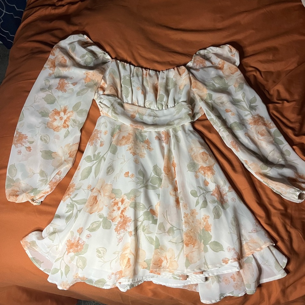 Lovely Day Floral Dress